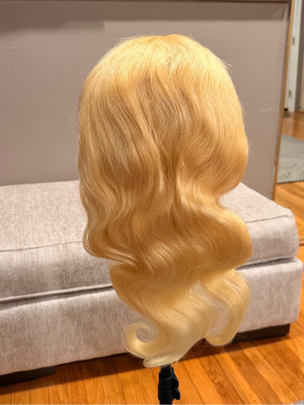 24” Blonde #613 Body Wave Human Hair Wig 13x6 HD Lace Front #068 - Picture 13 of 16